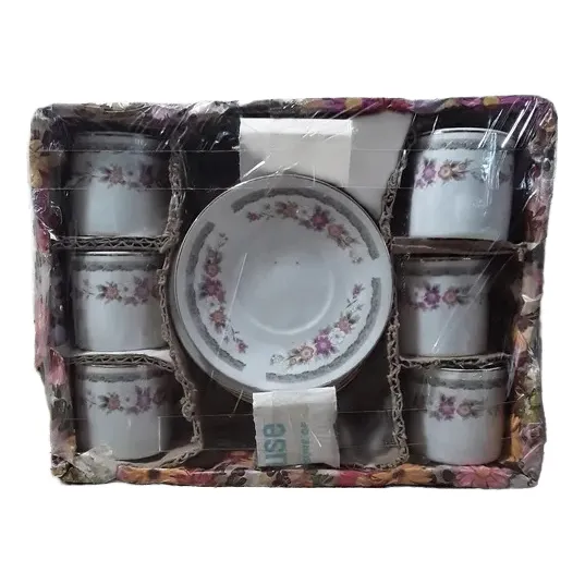 Juego De Tazas De Cafe De 12 Piezas De Porcelana #2