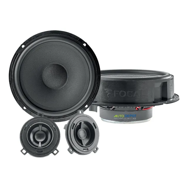 Set De Medios Focal Inside Is Vw 165 Para Jetta 1999 A 2005