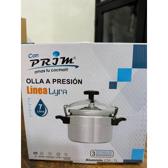 Olla A Presión Prim De 7 Litros