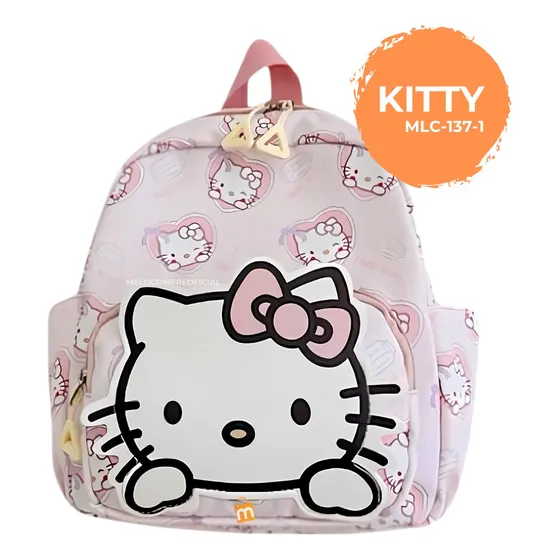 Bolso Escolar Sanrio My Melody Hello Kitty Kuromi 35cm Kawai