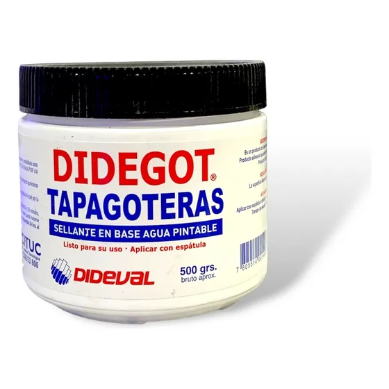 Tapagotera 500gr Dideval