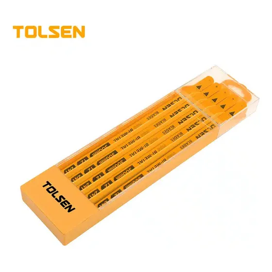 Hoja De Segueta Bimetalica (10 Pzas) 24t Tolsen