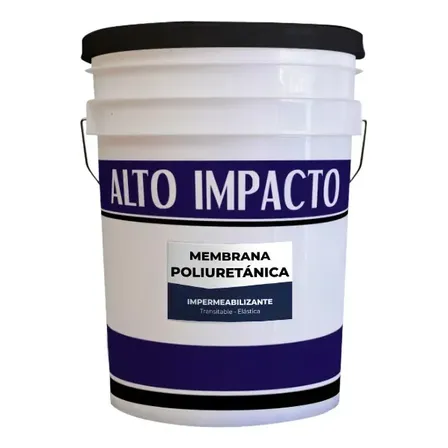 Membrana Líquida Techo/muro Poliuretánica X 20kg Transitable Blanco Mate