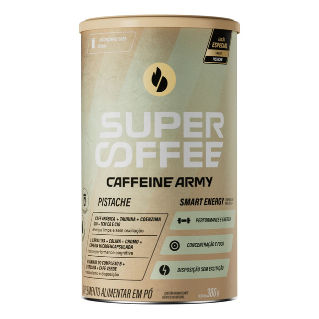 Supercoffee Pistache - Economic Size (380g) - Caffeine Army Supercoffee Pistache - Economic Size (380g) - Caffeine Army