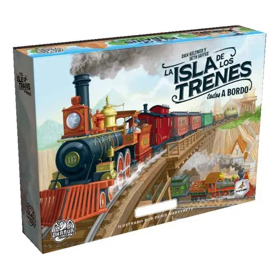 La Isla De Los Trenes - Juego De Mesa Español