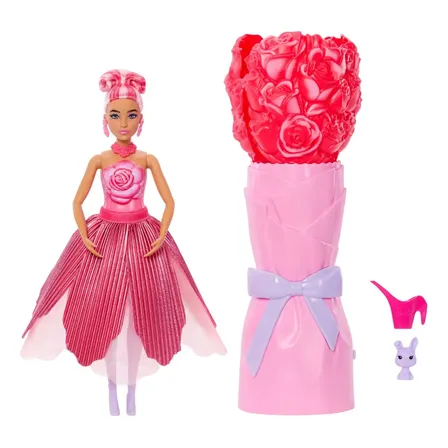 Boneca Barbie Reveal Rosa Vermelha Mattel