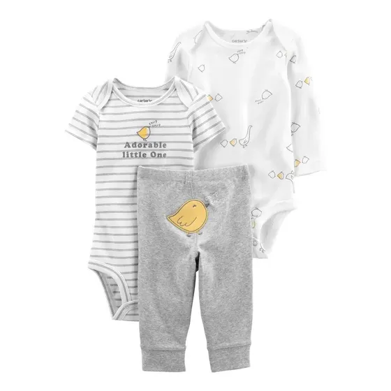 Conjunto De Pollito (3 Piezas) 1l763410 Carter's
