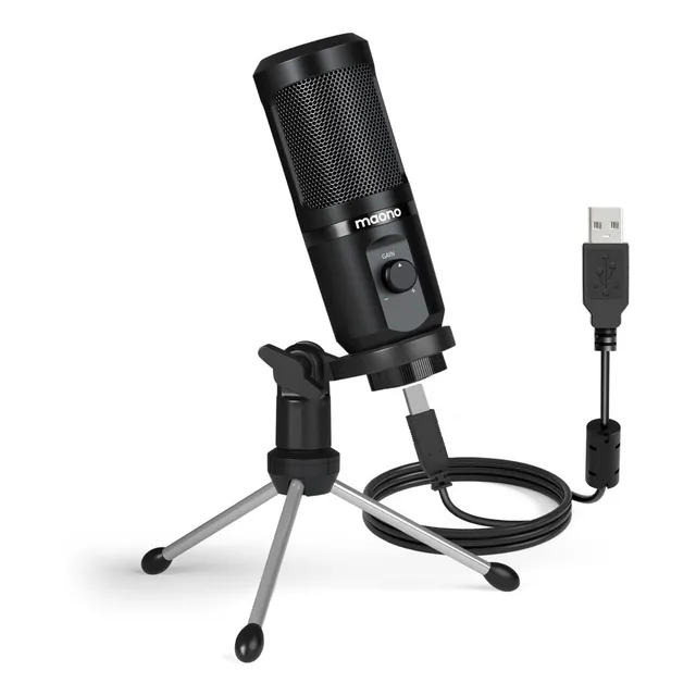 Micrófono Usb Pc Maono Pm461tr Condensador Gamer Streaming