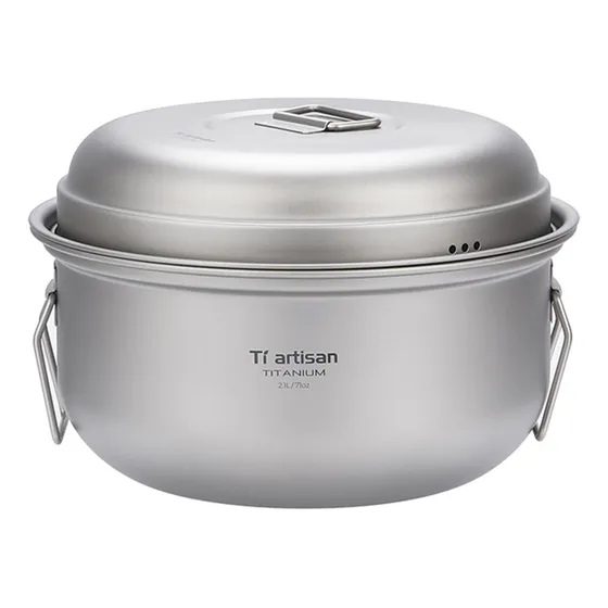 Set De Utensilios De Cocina, Olla De Titanio, Vaporizador, K