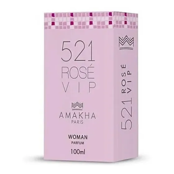 Perfume de mujer Amakha Paris 521 Vip Rose, 100 ml