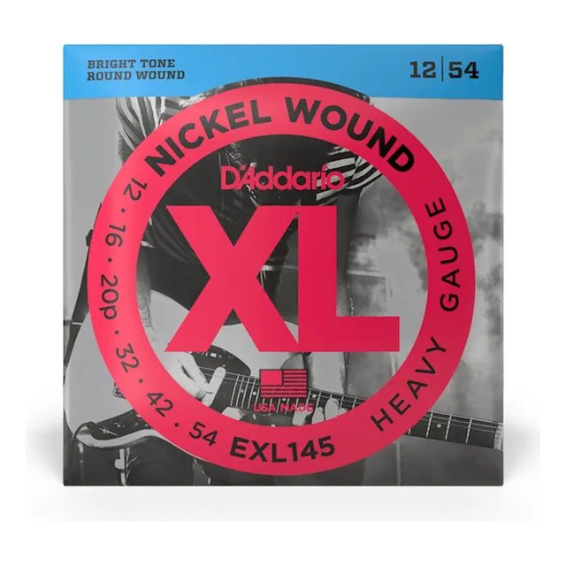 Set Cuerdas Para Guitarra Eléctrica 12-54 Daddario Exl145