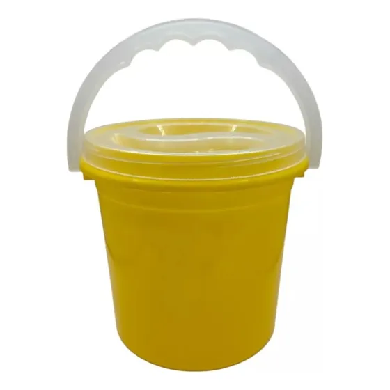Bote Lechero De 3 Litros Con Tapa De Rosca Antiderrame Amarillo