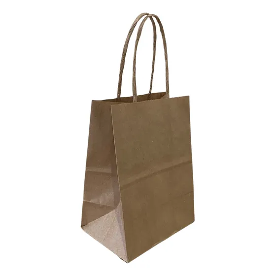 Sacolinha De Papel Kraft Para Lembrancinhas 50 Unid Promoção