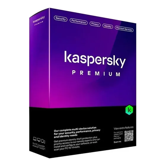 Antivirus Kaspersky Premium Licencia 5 Dispositivos - 1 Año