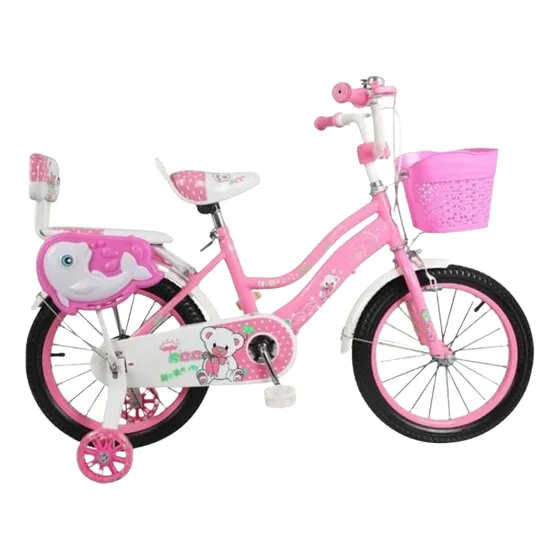 Bicicleta Aro 16 Infantil Con Ruedas De Aprendizaje Lindas