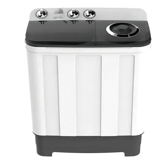 Lavadora Semiautomática Doble Tina 11 Kilos Hisense Color Blanco