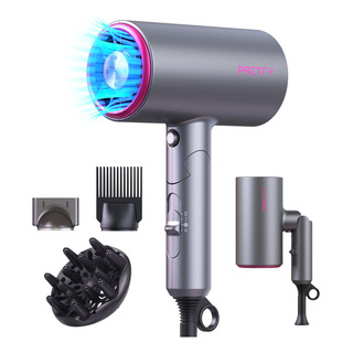 Pretfy - Secador De Pelo Plegable Con Difusor, Secador De Pe Pretfy - Secador De Pelo Plegable Con Difusor, Secador De Pe