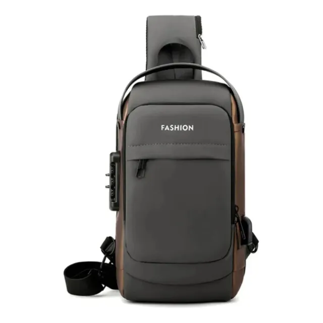 Mochila Antirrobo - Pechera Morral Con Clave Impermeable