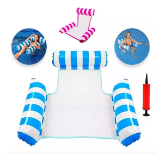 Colchón Inflable Piscina Hamaca Flotante Piscina Hamaca Colchón Inflable Piscina Hamaca Flotante Piscina Hamaca