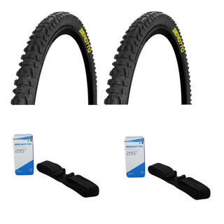 Llanta Benotto Rodada 26x1.95 Mtb 1 Par + Cámaras Llanta Benotto Rodada 26x1.95 Mtb 1 Par + Cámaras