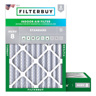 Filtro De Aire Merv 8 23.5x25x4 Pulgadas (paquete De 2) Filtro De Aire Merv 8 23.5x25x4 Pulgadas (paquete De 2)