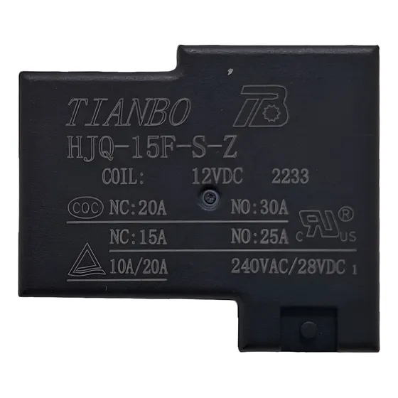 Rele T90 12v 30a (hjq-15f-s-z/12vdc) Tianbo