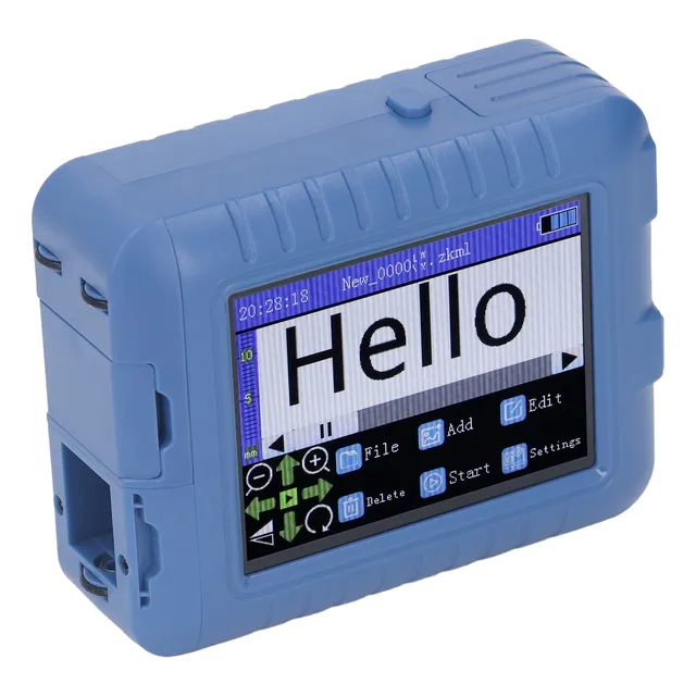 Máquina De Impresión Qr Mini Impresora De Inyección De Tinta