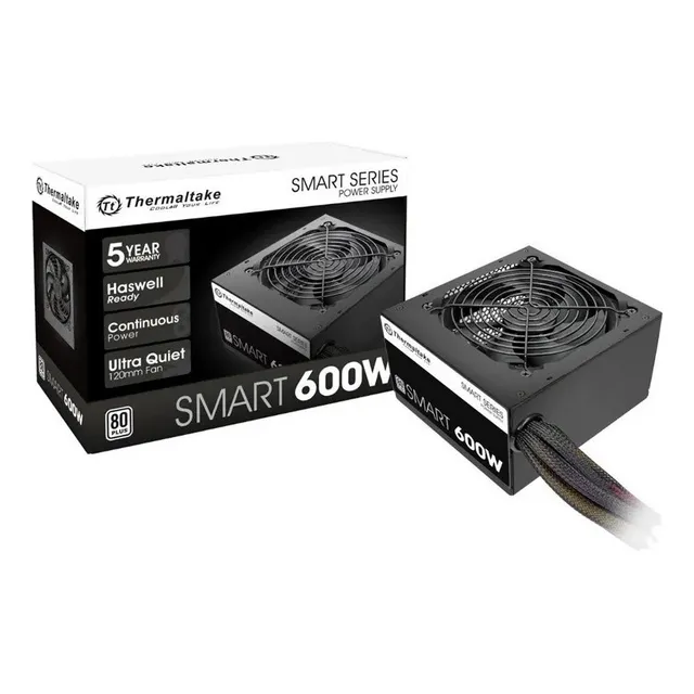 Fuente de alimentación para PC Thermaltake Technology Smart Series SP-600AH2NKW 600W black 220V