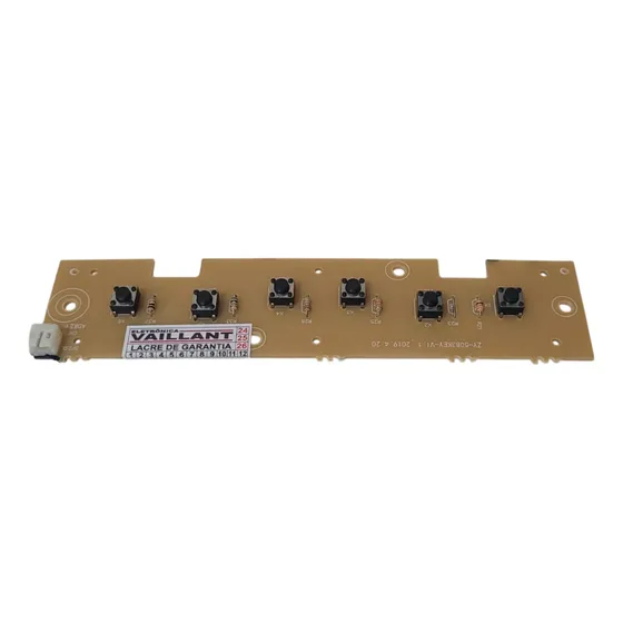 Placa Teclado Funções Lenoxx Ca-390 Ca390 Zy-5083key-v1.1