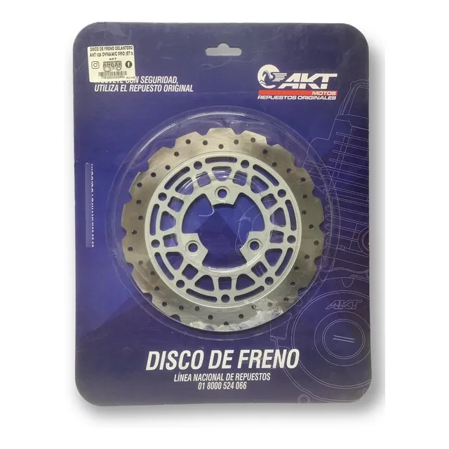 Disco Freno Delantero Akt 125 Dynamic Pro Jet 5  Original