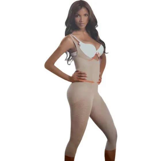 Faja Cocoon Enterizo Masajeador Largo Reductor Ref 1736