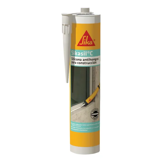 Silicona Neutra 300 Ml Transparente O Blanco Sika - Sil C