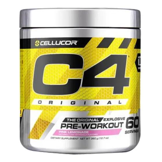 Suplemento en polvo Cellucor Aminoácido sabor limonada rosa x 390g
