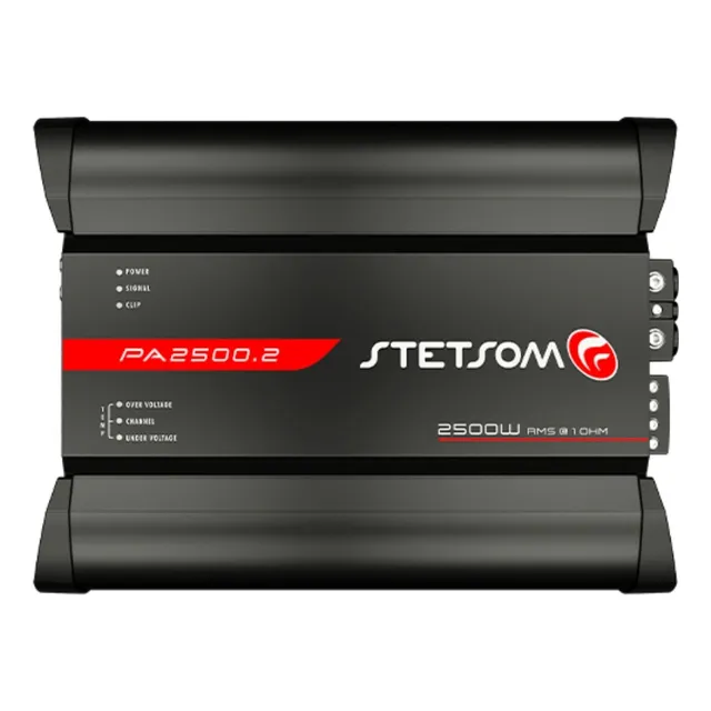 Modulo Stetsom Digital Pa 2500.2 3200w Rms 1 Ohms 2 Canais