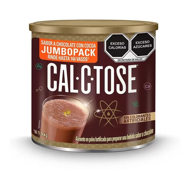 Cal-c-tose Chocolate En Polvo Fortificado 1.9 Kg