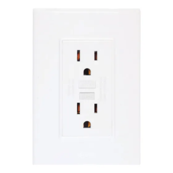Contacto Duplex Falla Tierra C/placa Doble Axo Light Pb801-b