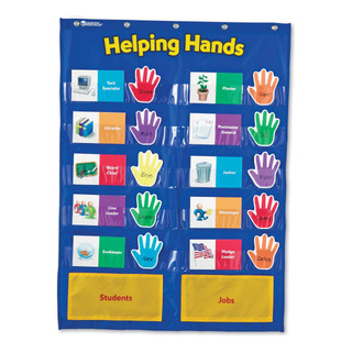 Pocket Chart Learning Resources Helping Hands Con 30 Tarjeta Pocket Chart Learning Resources Helping Hands Con 30 Tarjeta