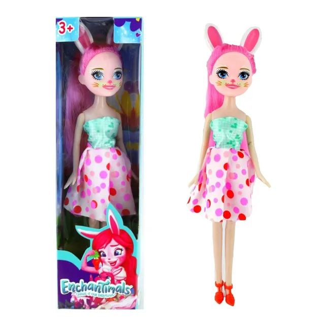 Muñeca Enchantimals Conejo Juguetes Niña Barbie