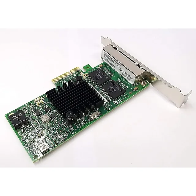 Hinyseno Pci-e Rj45 Ethernal Tarjeta De Roja, Hs-i350-t4 (4