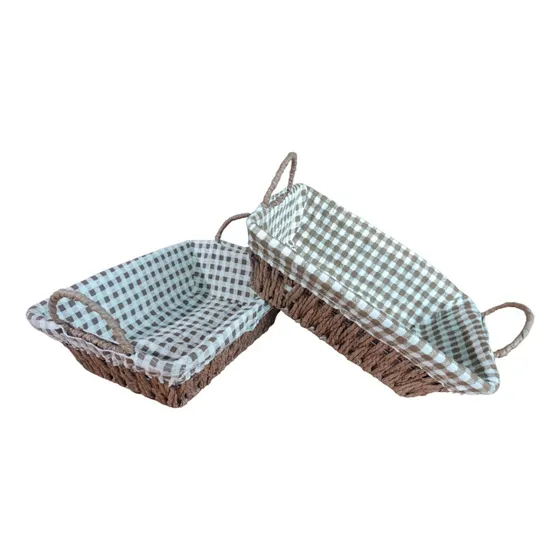 Paneras De Metal Con Genero Lavable Ovaladas Y Rectangular  