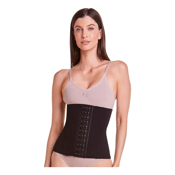 Cinta Corset Modeladora Alta Compressão Com 8 Barbatanas