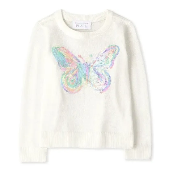 Sueter Mariposa Para Niñas - The Children's Place
