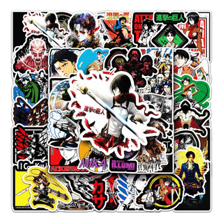50 Stickers Attack On Titan Anime Shingeki No Kyojin 50 Stickers Attack On Titan Anime Shingeki No Kyojin