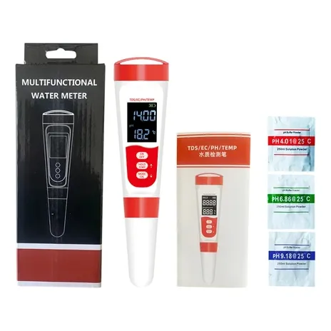 Medidor Multifuncional Water Meter Tds/ Ec/ Ph/ Temp