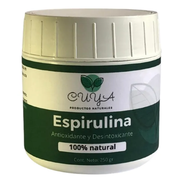Espirulina En Polvo 100% Natural 250gr
