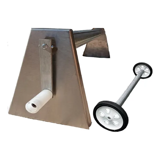 Sistema Enrollador Para Lona Cubre Piscina De 4 Mts Cta