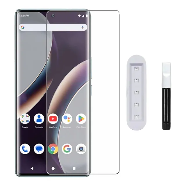 Vidrio Curvo Dispersion Liquida Nano Uv Para Celular