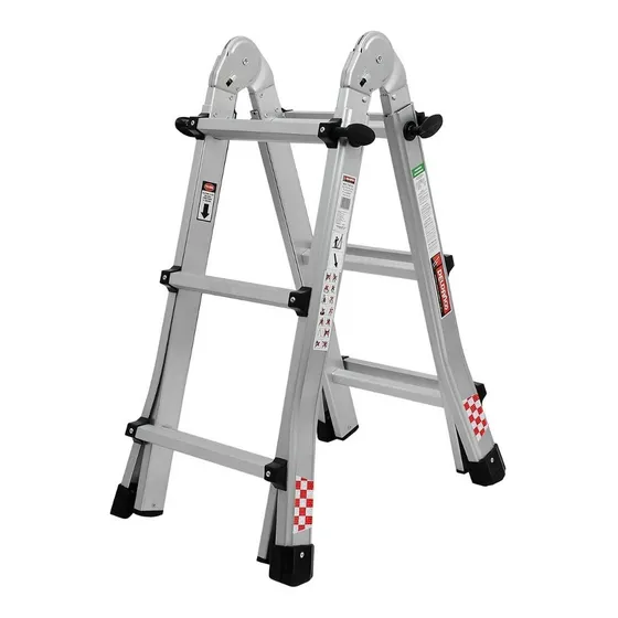 Escalera Multiforma Aluminio Peldaños 710710 150kg 2.87m