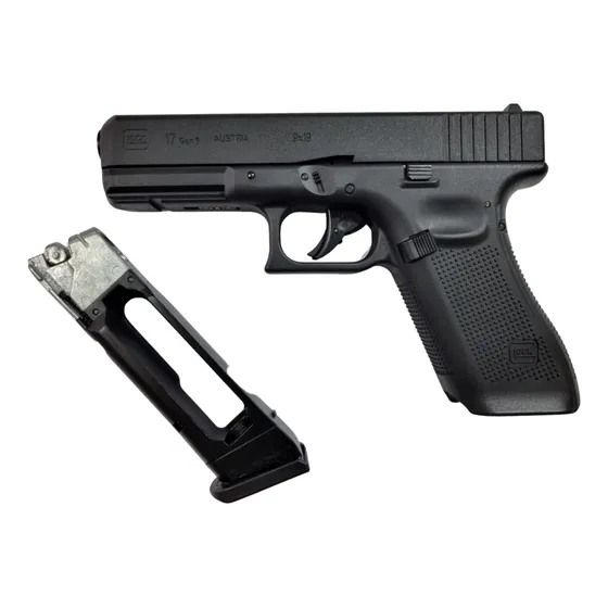 Pistola Airgun Umarex Glock G17 Co2 4.5mm Bk.