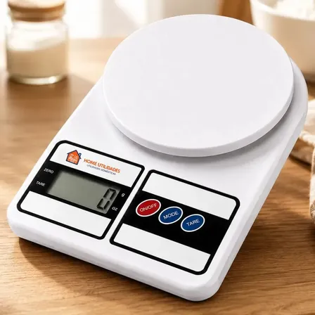 Balança Digital Para Cozinha Home Utilidades 10 kg Com Sensibilidade de 1 g